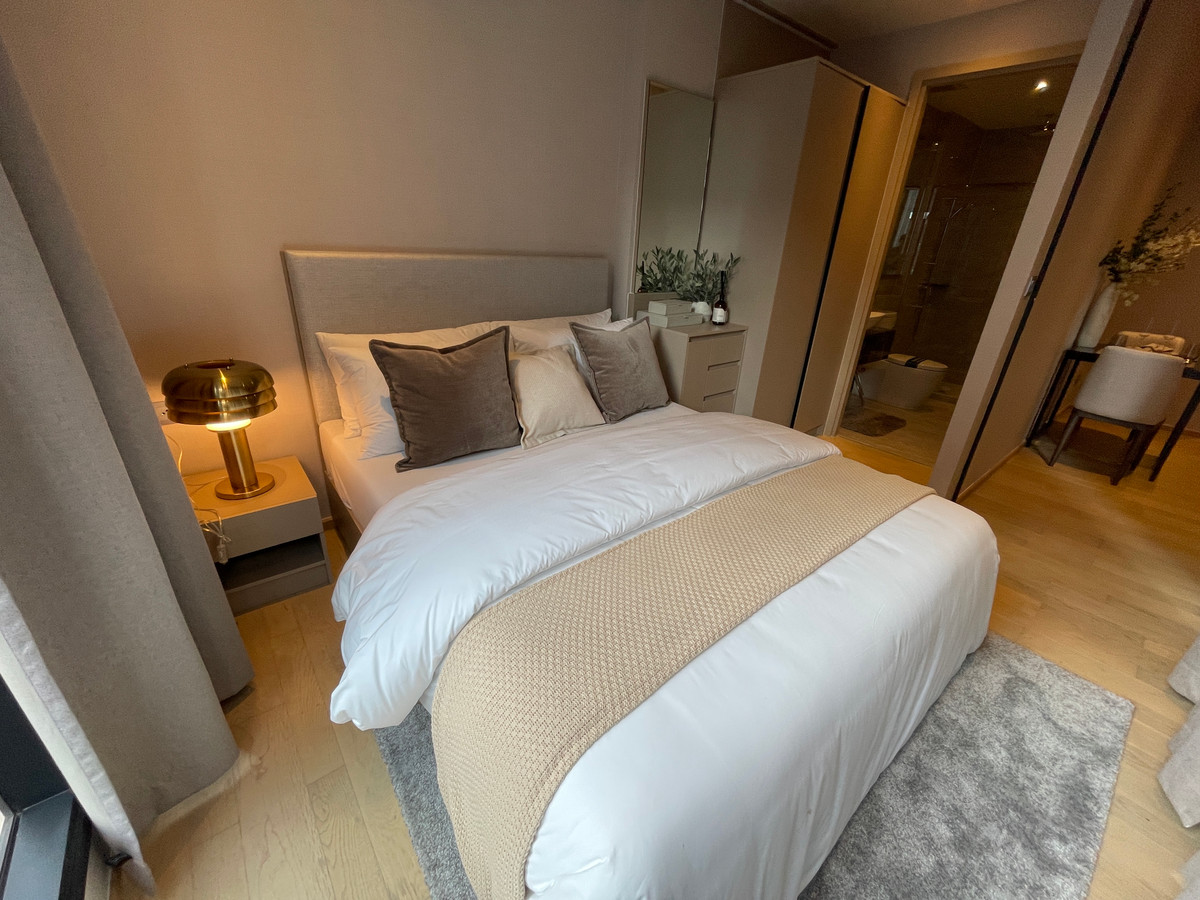 For SaleCondoRama9, Petchburi, RCA : Condo for sale, Ashton Asoke-Rama 9, functions, 1 bedroom, 1 bathroom, area 34.82 sq m, in the OMEGA building. Fully decorated and ready to move in (Fully-Decorated) and receive full promotions. The ultimate in luxury in the heart of New CBD only 230 m. f