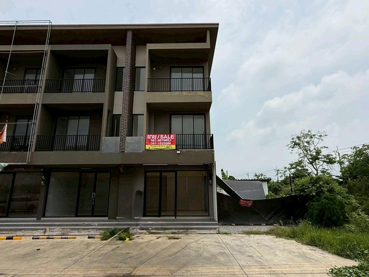 Shop HouseNonthaburi, Bang Yai, Bangbuathong : 🏢For sale/rent, 3-story commercial building, 