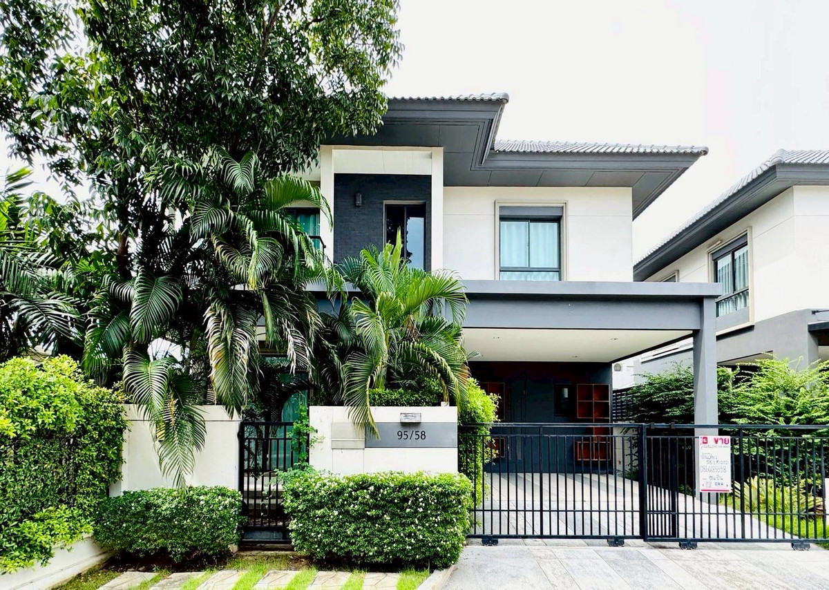 ขายบ้านสมุทรปราการ สำโรง : ✨️บ้านเดี่ยวหรู ใกล้บางนา✨️ ✈️ใกล้สนามบิน ใกล้ทางด่วน แต่ได้ความสงบแบบโครงการคุณภาพ