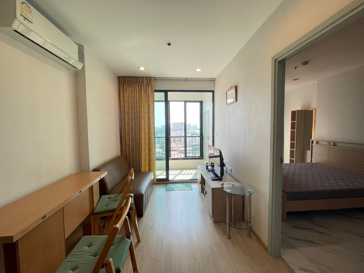 For RentCondoThaphra, Talat Phlu, Wutthakat : Ideo Sathorn Thapra, beautiful room, open view, complete electrical appliances, 11,000/month, please inquire.