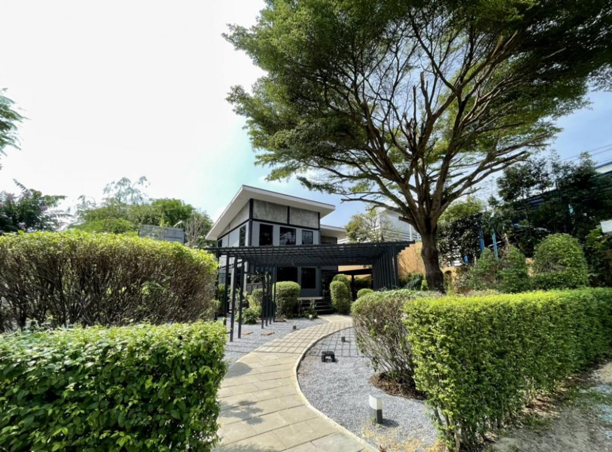 For RentHome OfficeRama5, Ratchapruek, Bangkruai : 2-story home office with furniture, beautifully decorated, for rent in Ratchaphruek-Nonthaburi area, near BTS Bang Rak Noi Tha It, only 1 km.