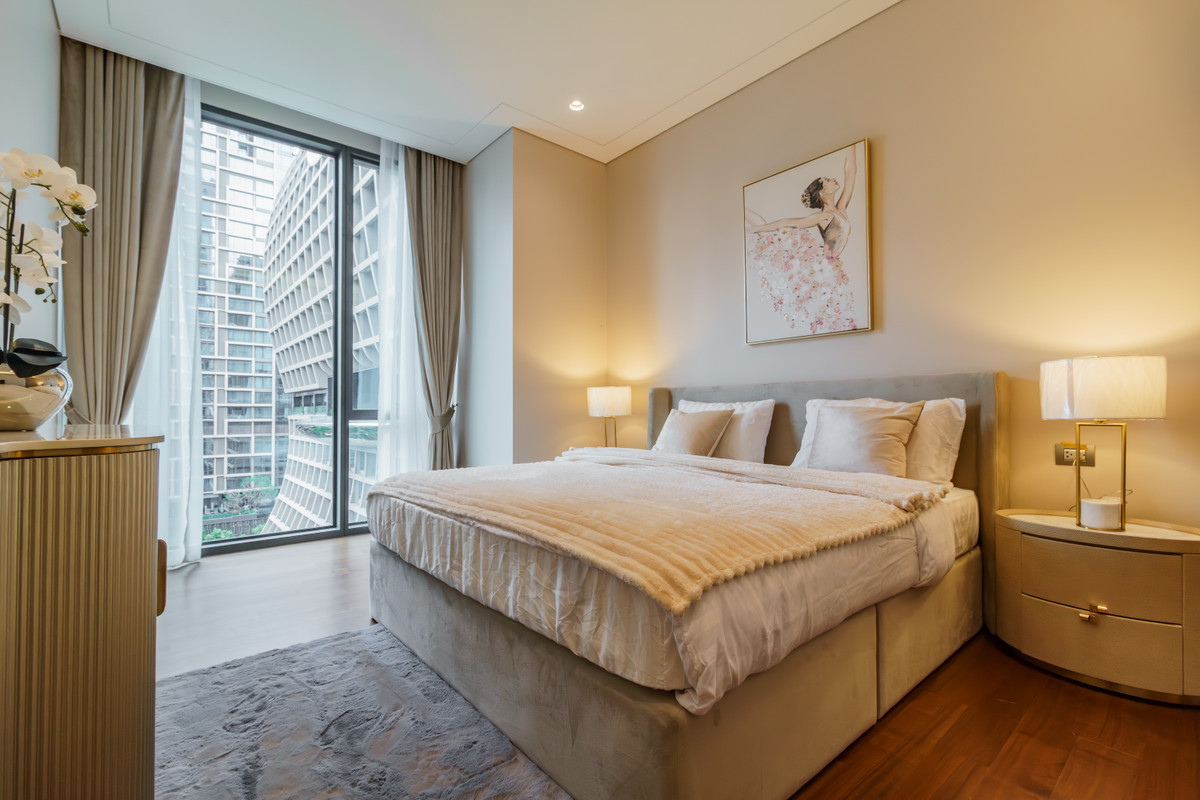 CondoWitthayu, Chidlom, Langsuan, Ploenchit : ✨Ultra Luxury Branded Residence by Kempinski Spacious 2-Bedroom Unit with Full Services Live like a 5-Star Hotel in the Heart of Bangkok