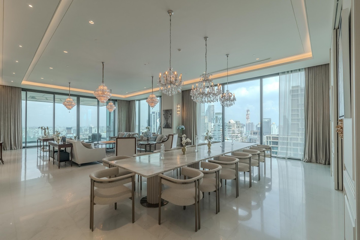 คอนโดวิทยุ ชิดลม หลังสวน : ✨ขาย/ให้เช่าเพนท์เฮาส์สุดหรูพร้อมสระว่ายน้ำบนระเบียงส่วนตัว The Residences at Sindhorn Kempinski 4 ห้องนอน พื้นที่ใหญ่ เฟอร์นิเจอร์ครบ ระเบียงใหญ่ วิวสวย ใกล้ BTS ราชดำริ