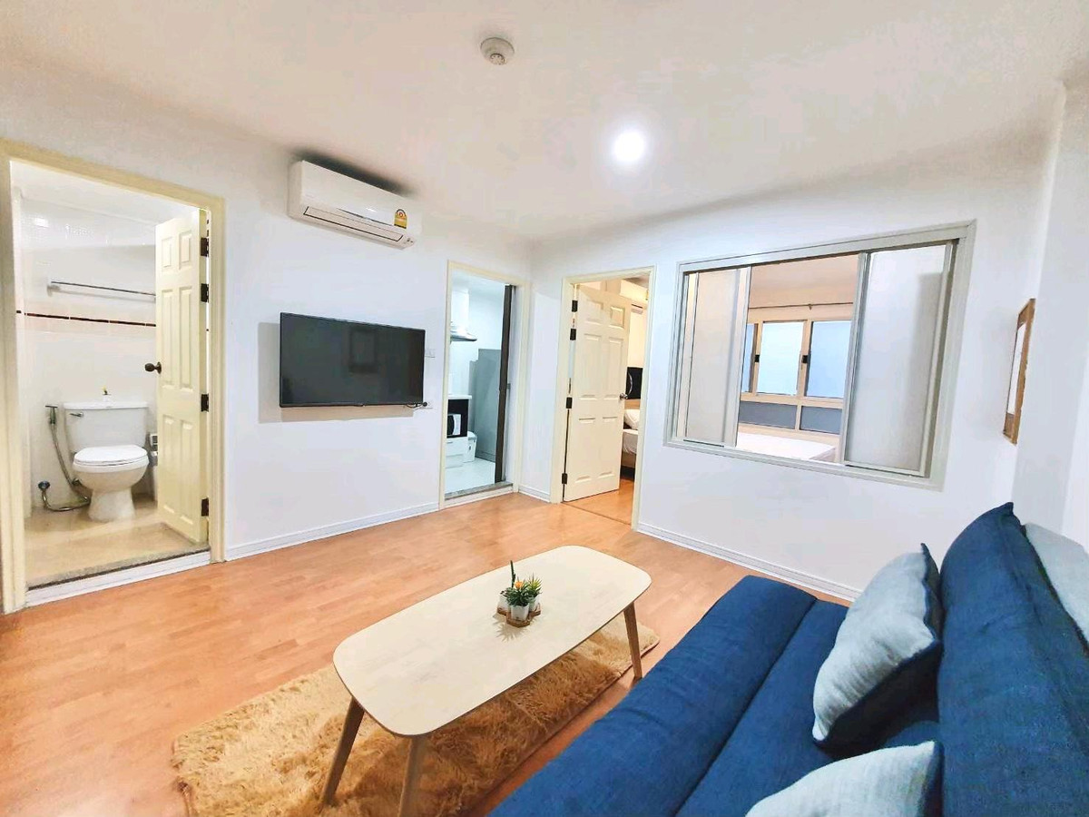 For RentCondoRatchadapisek, Huaikwang, Suttisan : Condo for rent🌟Lumpini Ville Cultural Center✅️MRT Cultural Center, Huai Khwang🌟Enter-exit in many ways, Rama 9, Ratchada, Mengjai.