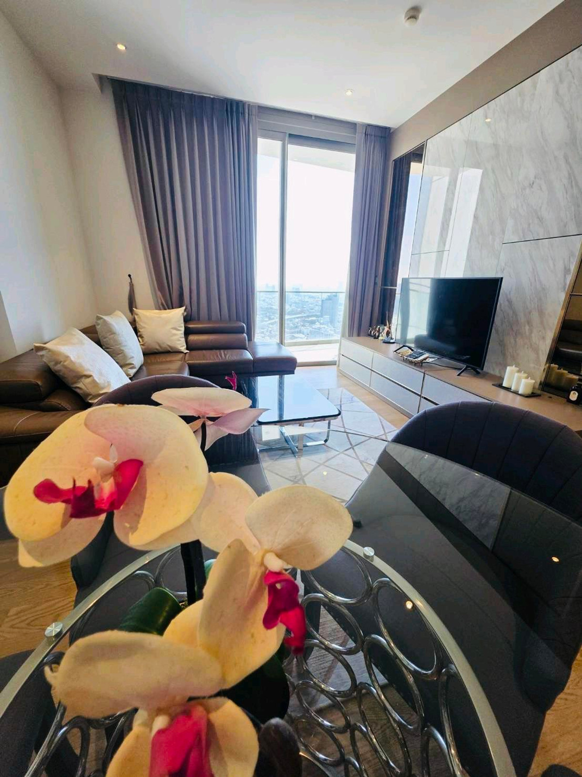 For RentCondoWongwianyai, Charoennakor : 🔥🔥🔥Magnolia Waterfront Residences | 48th Floor, River View💰💰💰