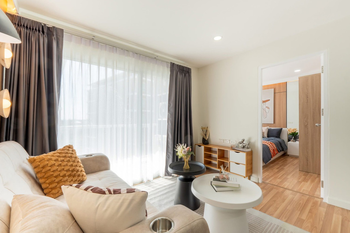 ขายคอนโดเลียบทางด่วนรามอินทรา : 𝟐 ห้องนอน ✨ รามอินทรา MRT วัชรพล สวย ครบ พร้อมเข้าอยู่ 