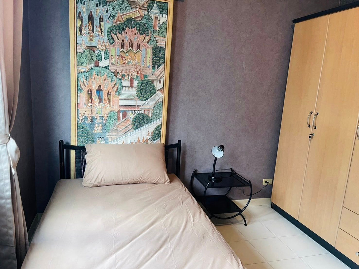 For RentCondoBangna, Bearing, Lasalle : Condo for rent, Ban Suan La Salle, near BTS Sri Lasalle (60 sq m.), 2 bedrooms, 1 bathroom, ready to move in.