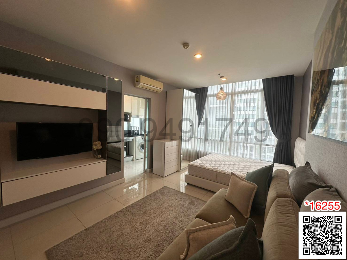 For RentCondoOnnut, Udomsuk : Condo for rent THE SKY Sukhumvit, 10th floor, Building C, beautiful room, ready to move in, near BTS Udomsuk.