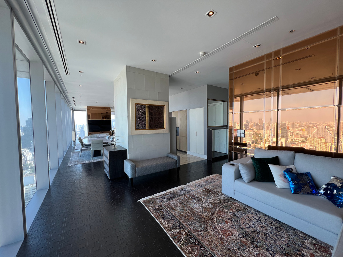 CondoSathorn, Narathiwat : 🏆✨ 4-Bedroom Penthouse at The Ritz-Carlton Residences Bangkok – 400,000 THB/month 🌆🔥