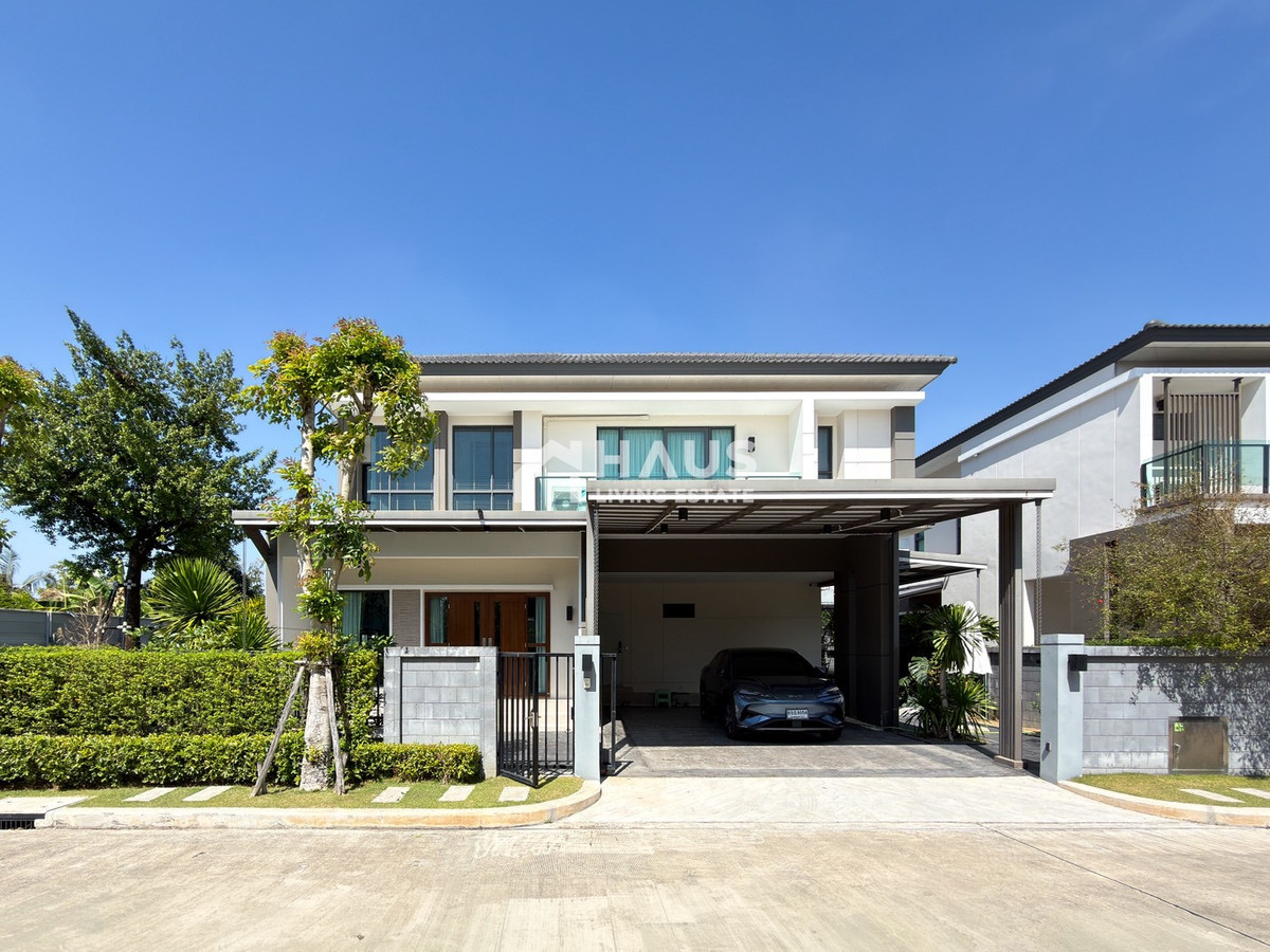 ขายบ้านพุทธมณฑล ศาลายา : 🔥 ขายบ้านเดี่ยว เดอะ ซิตี้ บรมราชชนนี - ทวีวัฒนา 🔥 The City Boromratchachonnani - Thawi Watthana / 4 ห้องนอน #HPHU023