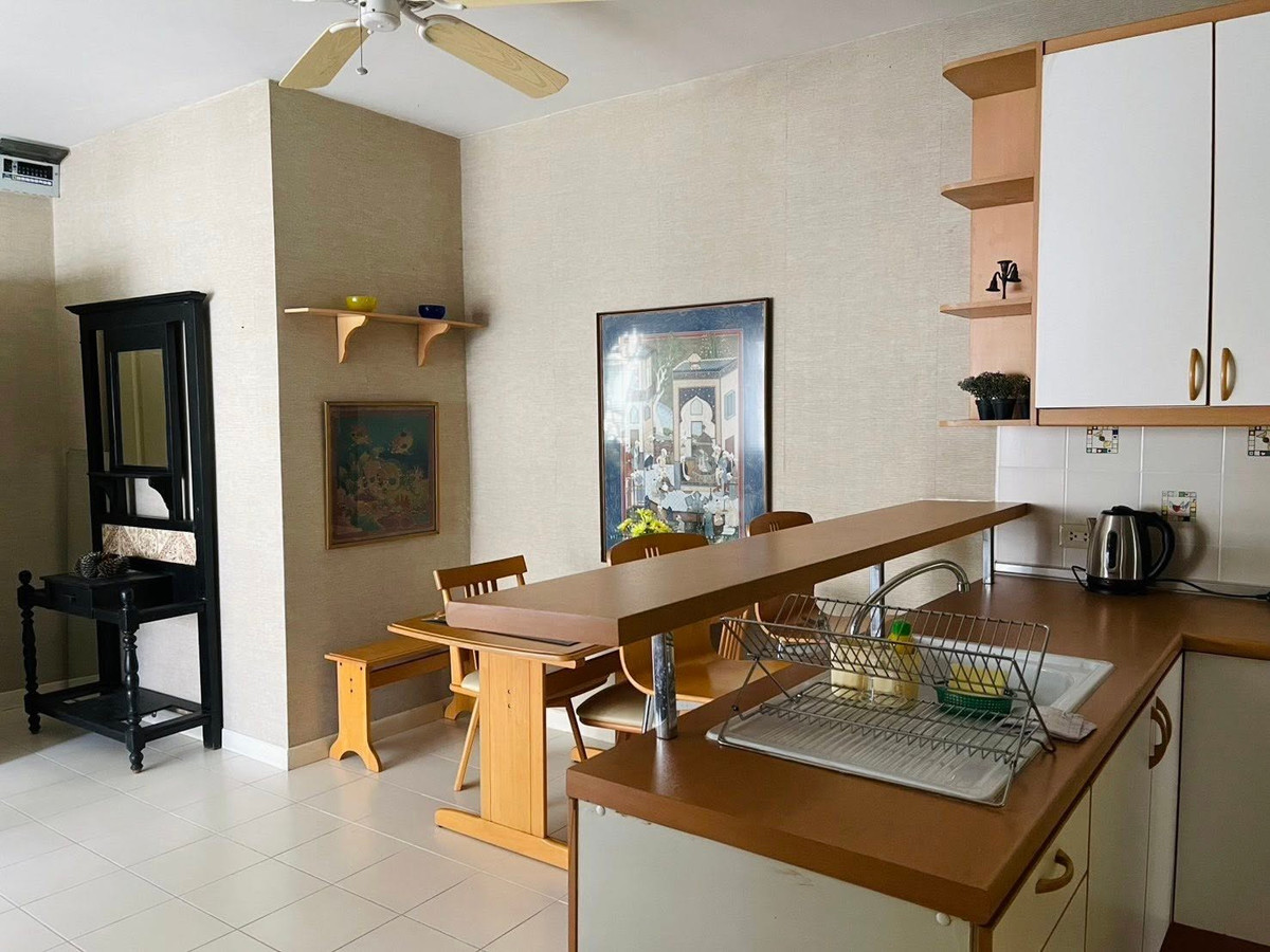 For RentCondoBangna, Bearing, Lasalle : Condo for rent, Ban Suan La Salle, near BTS Sri Lasalle (60 sq m.), 2 bedrooms, 1 bathroom, ready to move in.