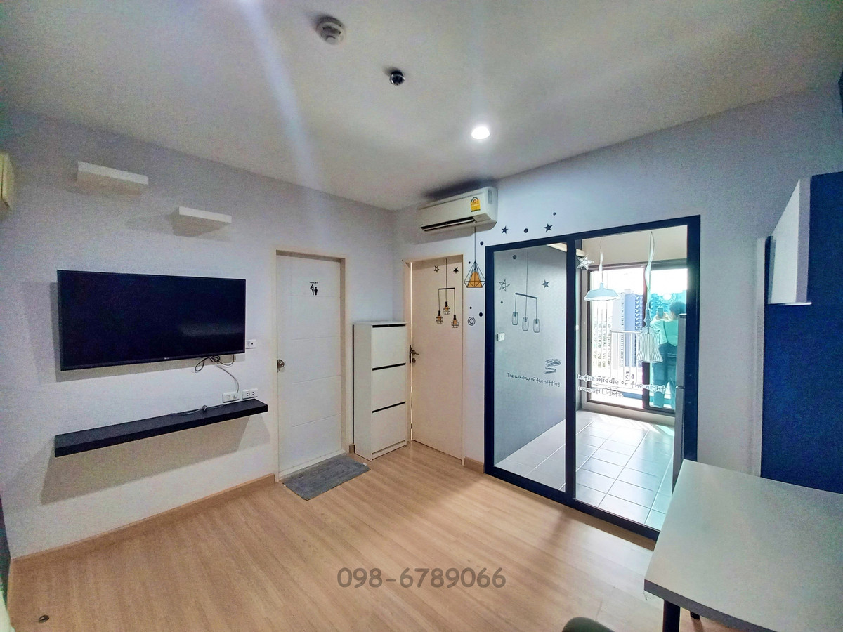For SaleCondoKasetsart, Ratchayothin : Condo for sale, Niche Mono Ratchavipha, convenient travel, next to the main road, near Kasetsart KMUTNB.