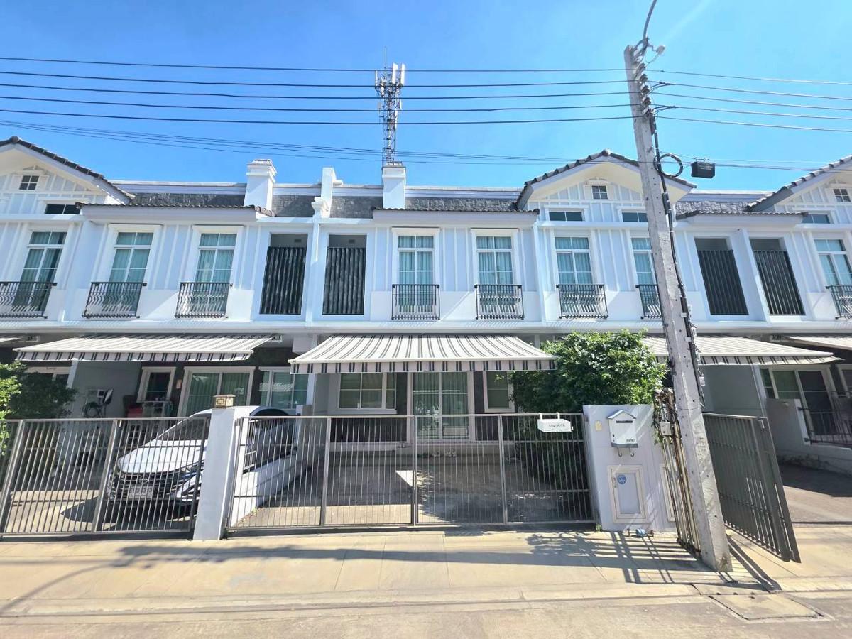 For SaleTownhomeBangna, Bearing, Lasalle : 🏠2-story townhouse for sale, Indy 4 Bangna Km.7 (Indy 4 Bangna Km.7), beautiful, ready to move in.