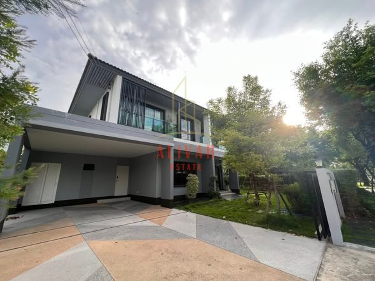 ให้เช่าบ้านบางนา แบริ่ง ลาซาล : RH010326 ให้เช่า บ้านเดี่ยว 2 ชั้น 4 ห้องนอน at Burasiri Wongwaen-Onnut