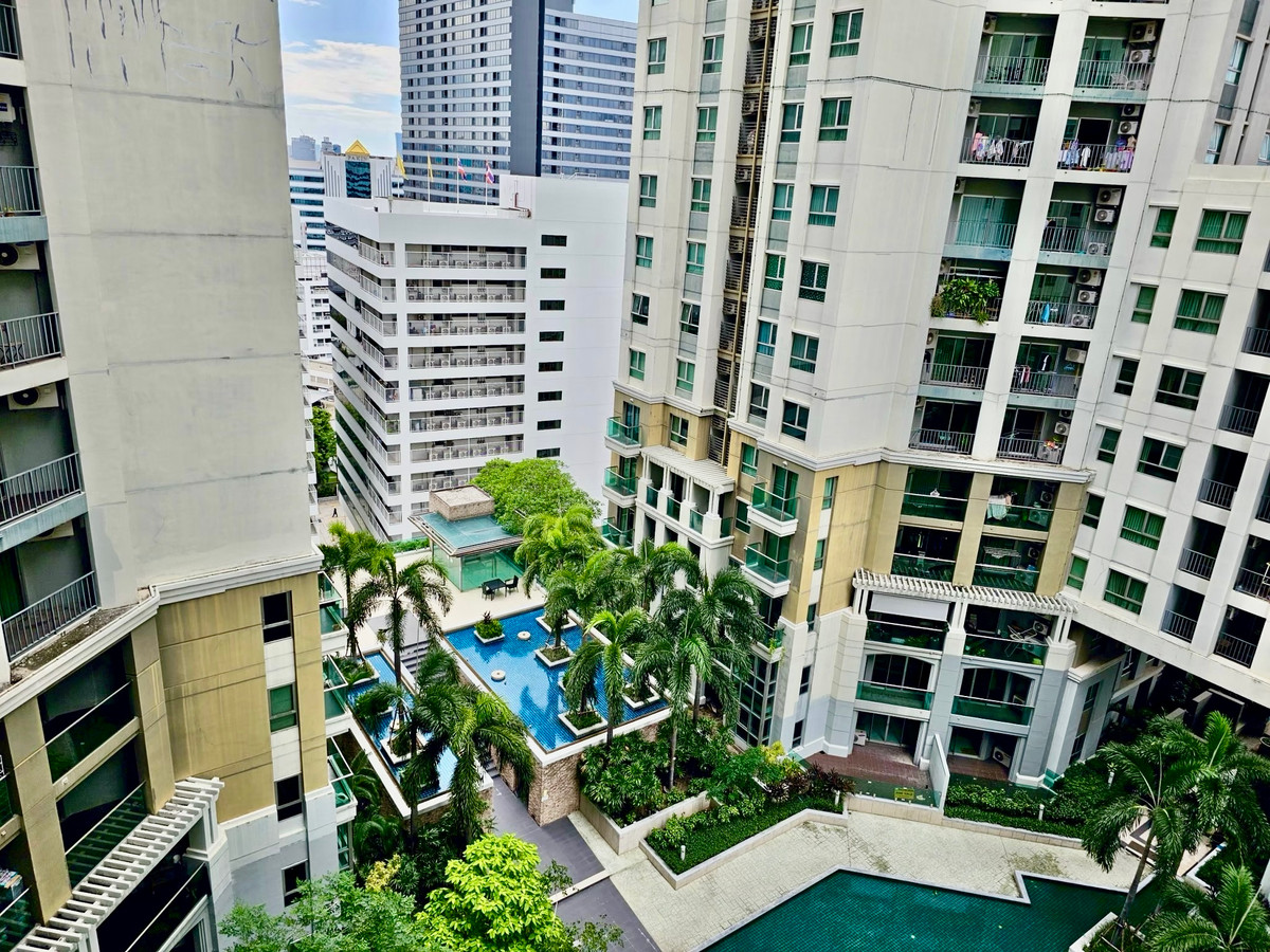 ขายคอนโดพระราม 9 เพชรบุรีตัดใหม่ RCA : ขายคอนโดหรู Belle Grand Rama 9 ห้องใหญ่ วิวสระ ทำเลใจกลางเมือง ใกล้ MRT พระราม 9