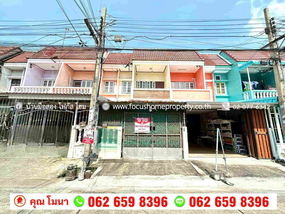 For SaleTownhomeBang kae, Phetkasem : Townhouse for sale, Phetkasem Village 2