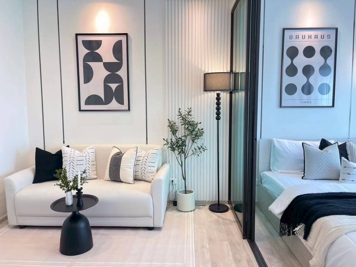 For SaleCondoRama9, Petchburi, RCA : 🔥 Condo for sale The Privacy Rama 9 | The Privacy Rama 9 🔥 Renovated the entire room | Modern | Fully new furniture |