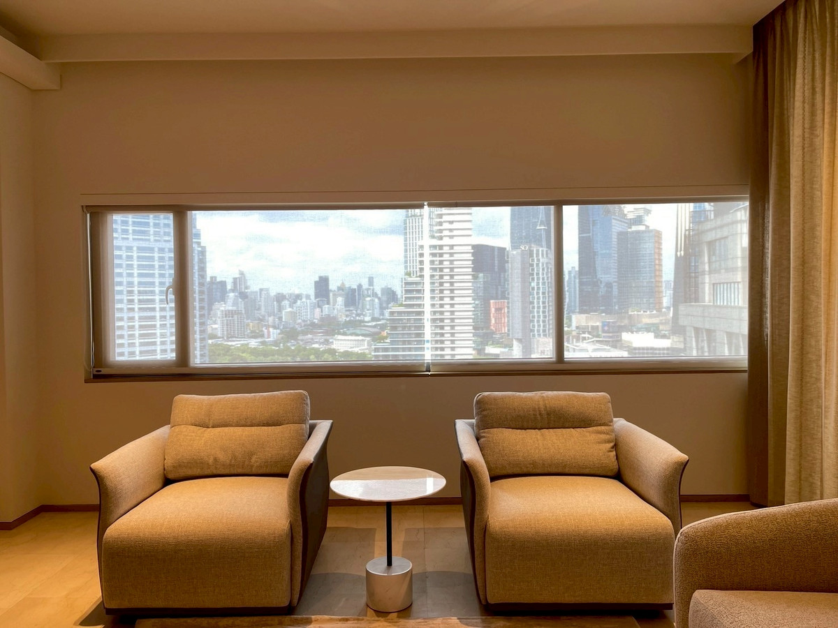 ให้เช่าคอนโดสีลม ศาลาแดง บางรัก : 3 ห้องนอน ที่ Saladaeng Residences, Contact 062-496-6454