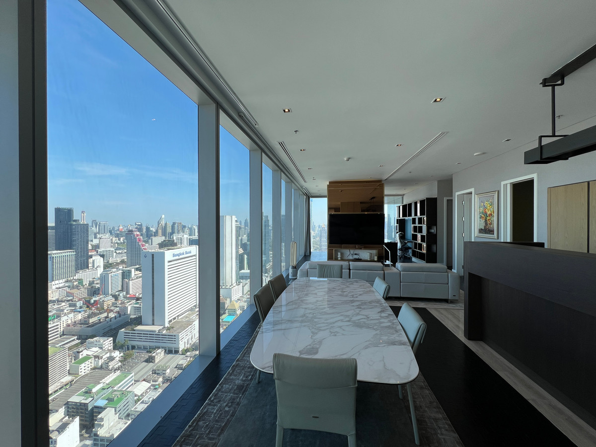 CondoSathorn, Narathiwat : 🏆✨ 4-Bedroom Penthouse at The Ritz-Carlton Residences Bangkok – 400,000 THB/month 🌆🔥
