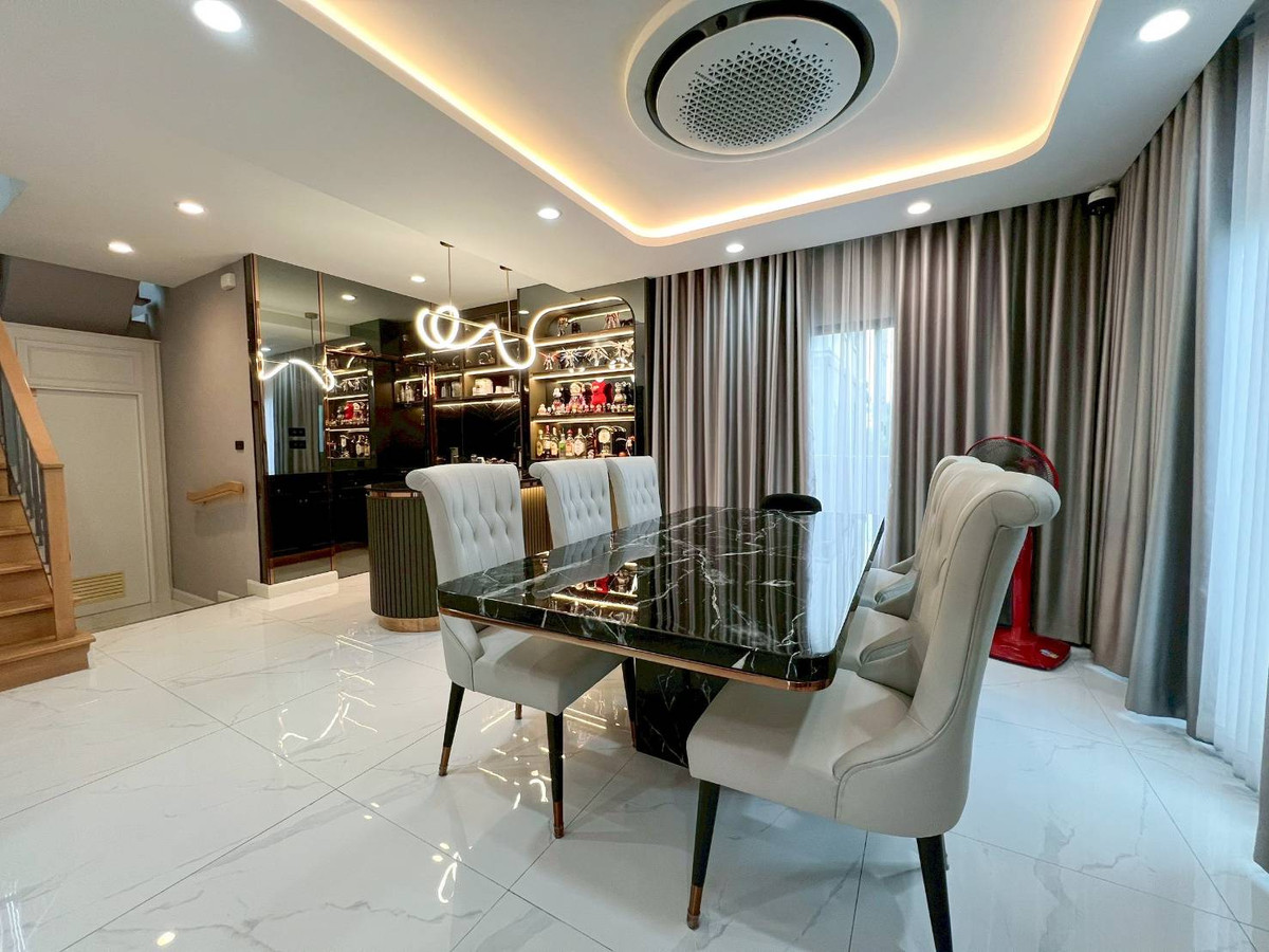 For RentHouseMin Buri, Romklao : ✨Single house, fully furnished, luxurious, Passorn Romklao, Ramkhamhaeng.