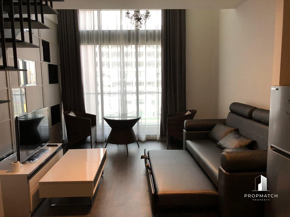 For RentCondoSukhumvit, Asoke, Thonglor : ✨Flash Deal ✨The Lofts Ekkamai ( Loft1Bed 1Bath 46SQM.) Ready to move in! Only 38,000 baht per month Tel.0981315848 @propmatch