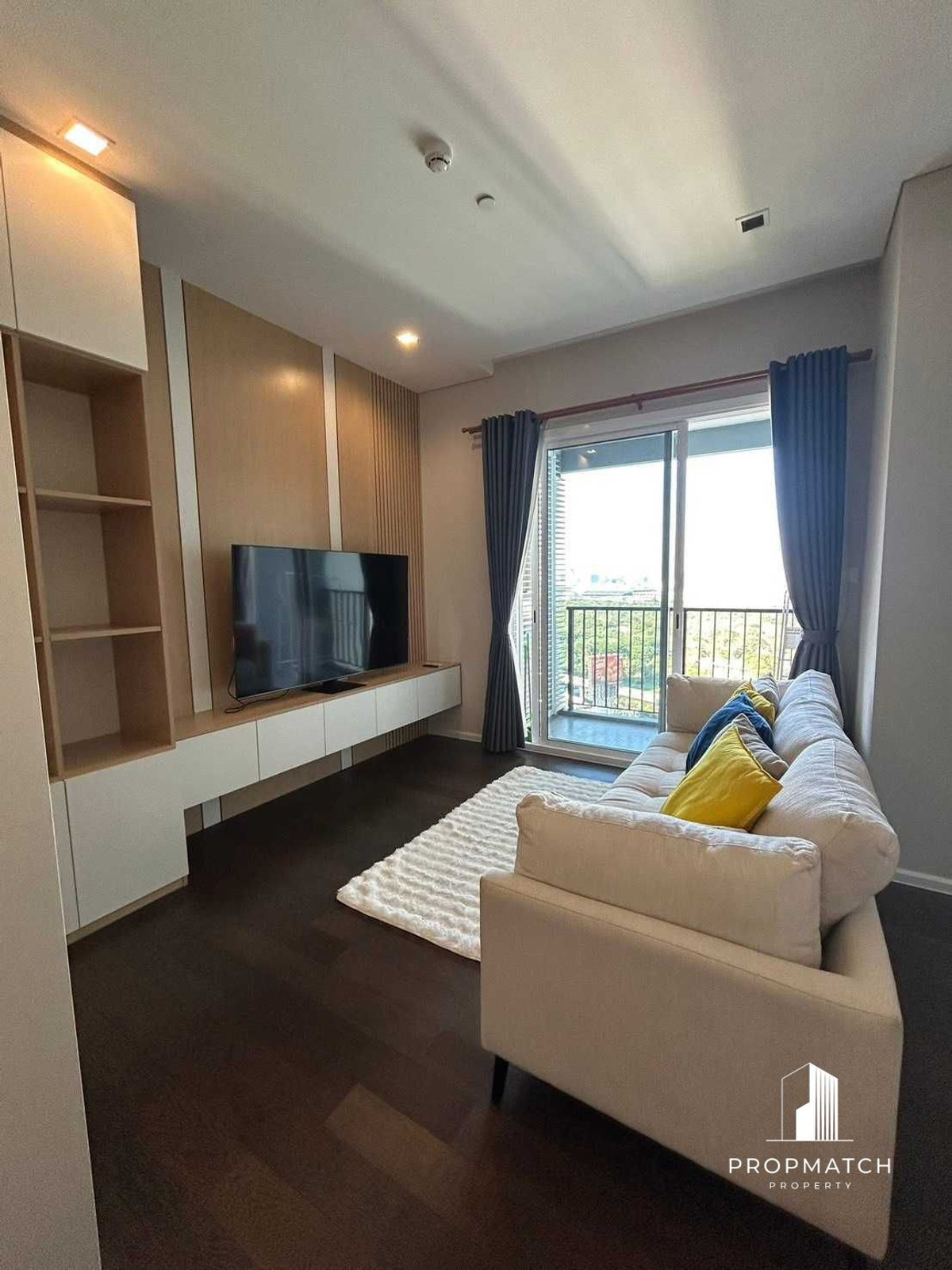 ให้เช่าคอนโดลาดพร้าว เซ็นทรัลลาดพร้าว : ✨Flash Deal ✨The Saint Residences  (2Bed 2Bath 57SQM.) พร้อมอยู่ ! เพียง 29,000 บาทต่อเดือน Tel.0981315848 @propmatch
