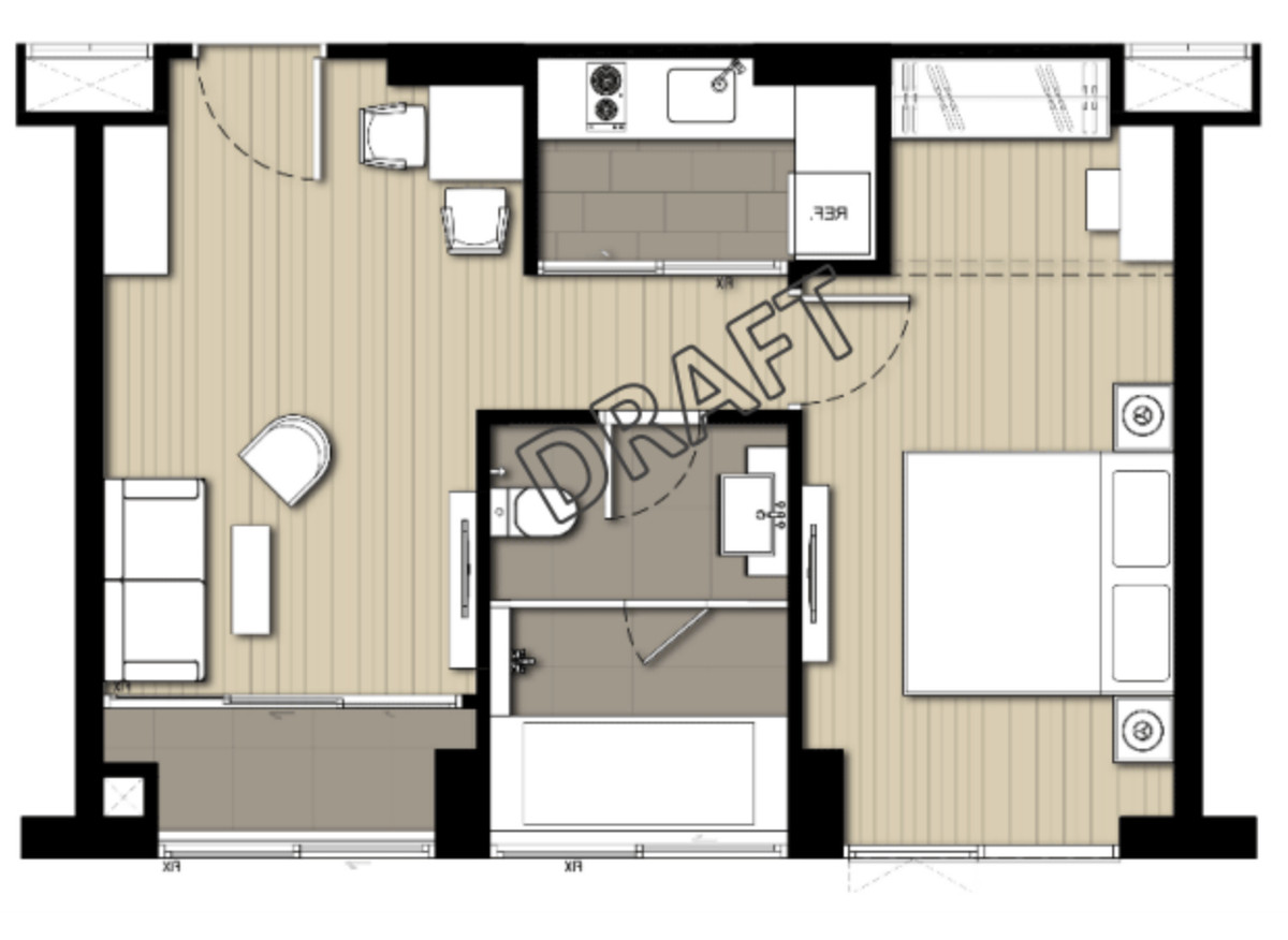 ให้เช่าคอนโดสุขุมวิท อโศก ทองหล่อ : 🔥ให้เช่าด่วน 🔥Ideo Q Sukhumvit 36 ห้องสภาพใหม่ใจกลางทองหล่อ  วิวโล่ง มีอ่างแช่น้ำ เฟอร์นิเจอร์ครบ พร้อมเข้าอยู่ ❗