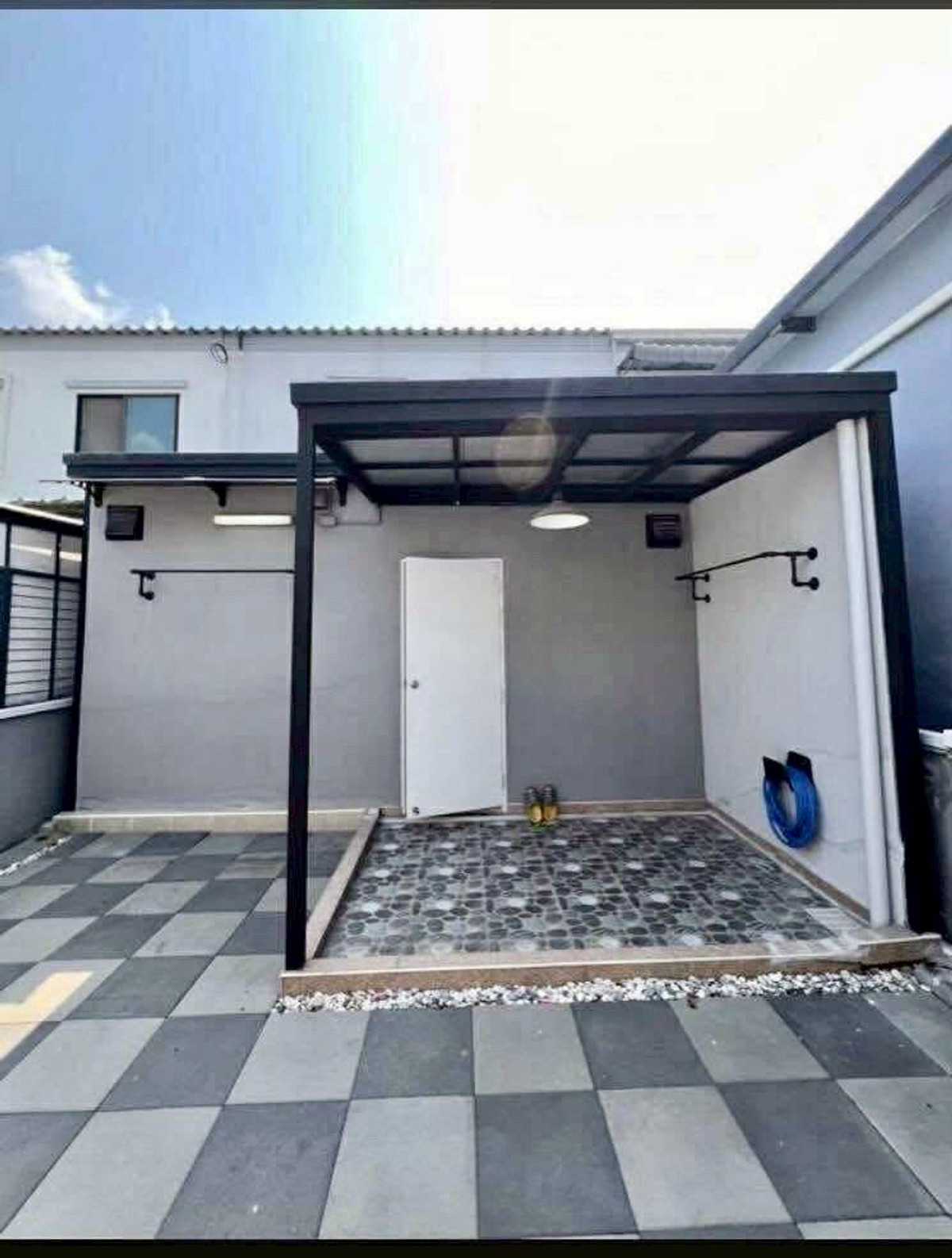 For SaleTownhomePattanakan, Srinakarin : 2-story townhome for sale, Pleno Village, Rama 9 - Krungthep Kreetha, Phase 1, next to Kanchanaphisek Ring Road, area 27.3 square meters, 3 bedrooms, Soi Kanchanaphisek 25, Intersection 1, Saphan Sung Subdistrict, Saphan Sung District, Bangkok