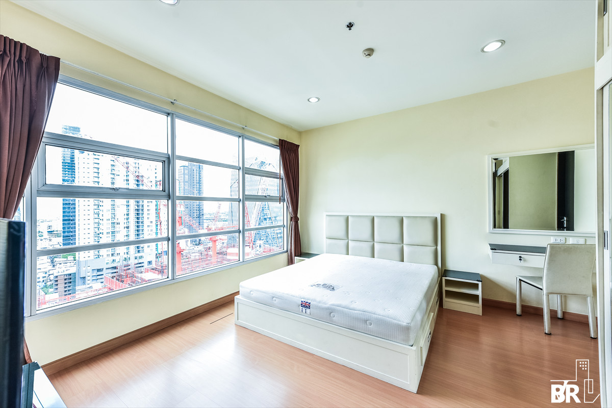 For RentCondoRatchathewi,Phayathai : ✨ For Rent : Baan Klang Krung Siam Pathumwan near BTS-Ratchathewi Thung Phaya Thai✨55 sqm 1 Bed 1Bath ✨ 💰25,000/month BY KOY 082-5536236