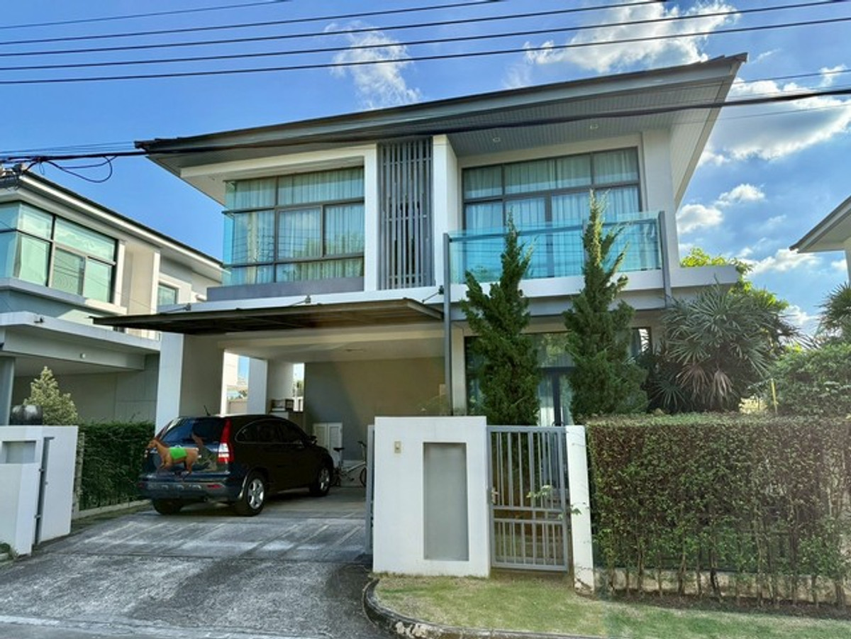 ขายบ้านพัฒนาการ ศรีนครินทร์ : ขายด่วนบ้านเดี่ยว 2ชั้น ตกแต่งสวย 52.6 ตรว. ทำเล กรุงเทพกรีฑา ตกแต่งพร้อมอยู่ เศรษฐสิริ ศรีนครินทร์พระรามเก้า