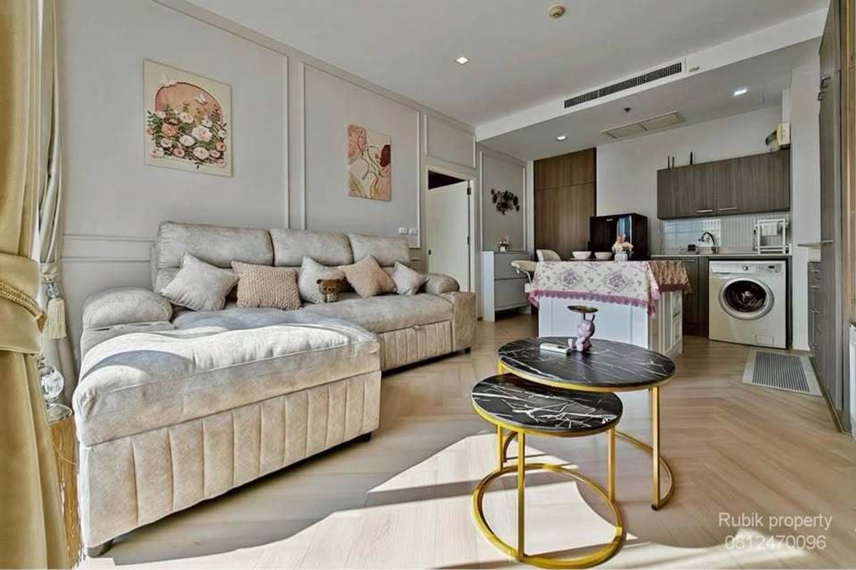 ให้เช่าคอนโดสุขุมวิท อโศก ทองหล่อ : 🏙️ ให้เช่า Noble Reveal เอกมัย 📍 ห่าง BTS เอกมัย เพียง 200 เมตร RB487 ✨ รีโนเวทใหม่ทั้งห้อง สไตล์ Modern Luxury บิ้วท์อินครบ พร้อมเข้าอยู่