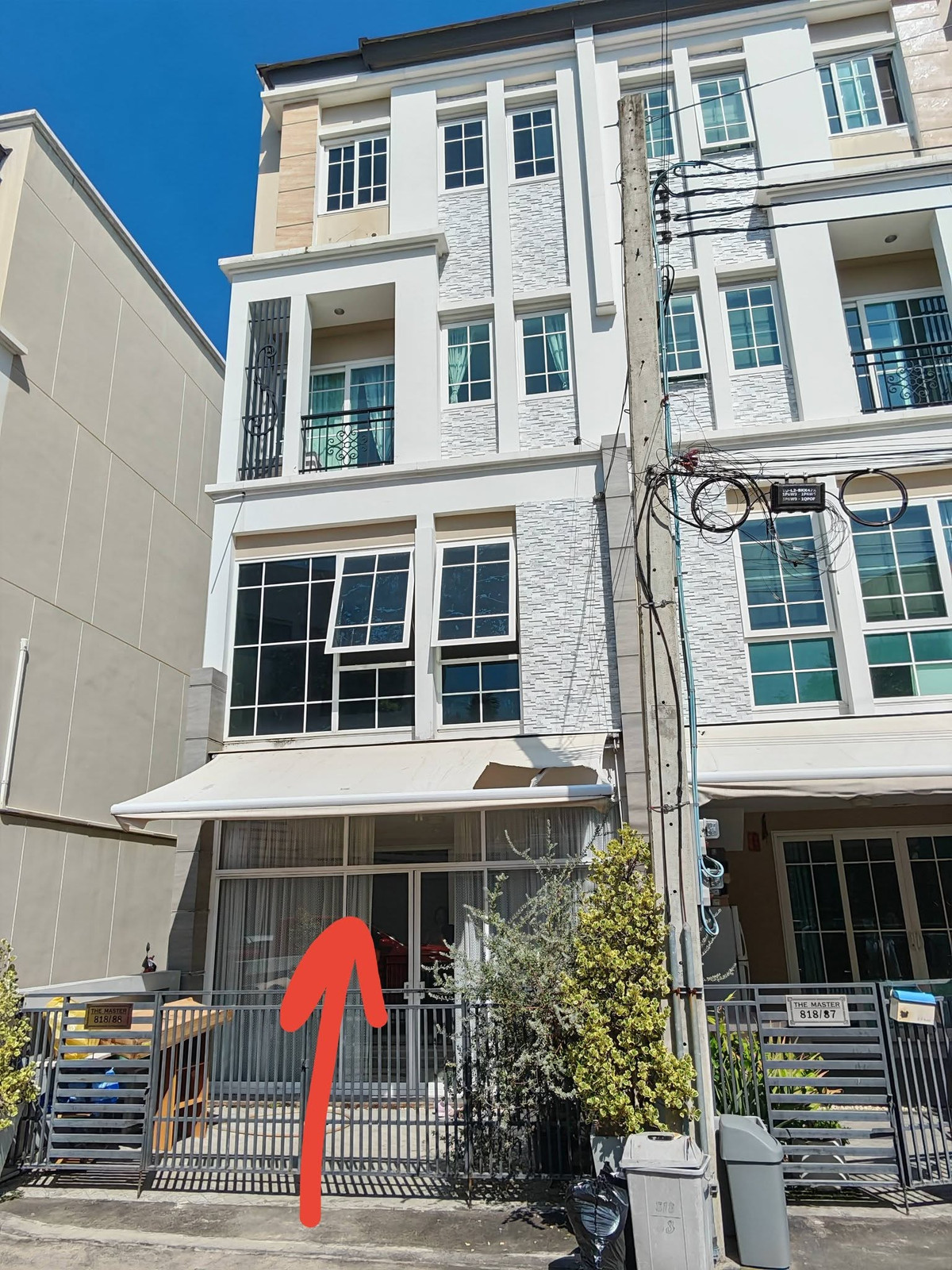 ให้เช่าทาวน์โฮมอ่อนนุช อุดมสุข : HR3144ให้เช่าทาวน์โฮม 4 ชั้น หลังมุม ทำเลทอง อุดมสุข-สุขุมวิท 103 โครงการ The Master @BTS Udomsuk จดทะเบียนบริษัทได้