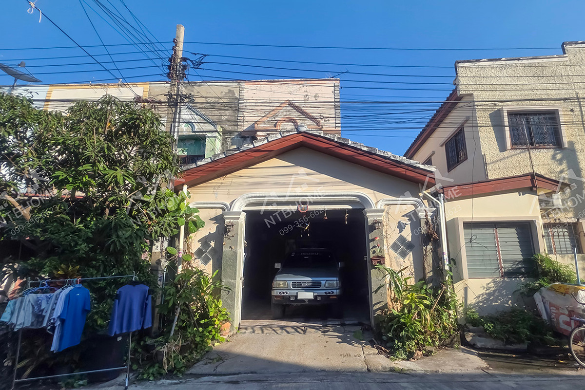 For SaleTownhomeRama5, Ratchapruek, Bangkruai : Duang Kaew Pak Kret - Tiwanon, complete extension, good location, next to the main road, near Duang Kaew Market.