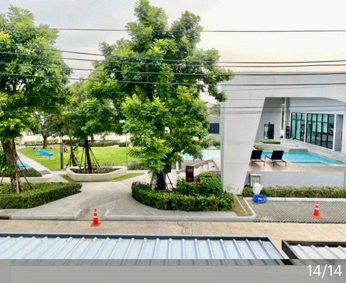 For SaleTownhomePattanakan, Srinakarin : 2-story townhome for sale, Pleno Village, Rama 9 - Krungthep Kreetha, Phase 1, next to Kanchanaphisek Ring Road, area 27.3 square meters, 3 bedrooms, Soi Kanchanaphisek 25, Intersection 1, Saphan Sung Subdistrict, Saphan Sung District, Bangkok