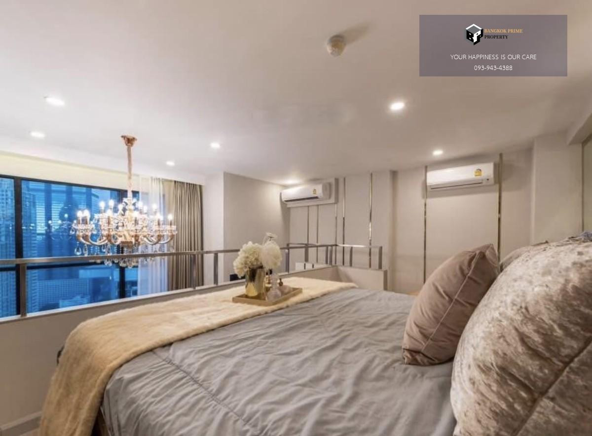 ขายคอนโดสาทร นราธิวาส : KnightsBridge Prime Sathorn | ห้อง Duplex สวยหรูหราสไตล์ Luxury #2026010513643