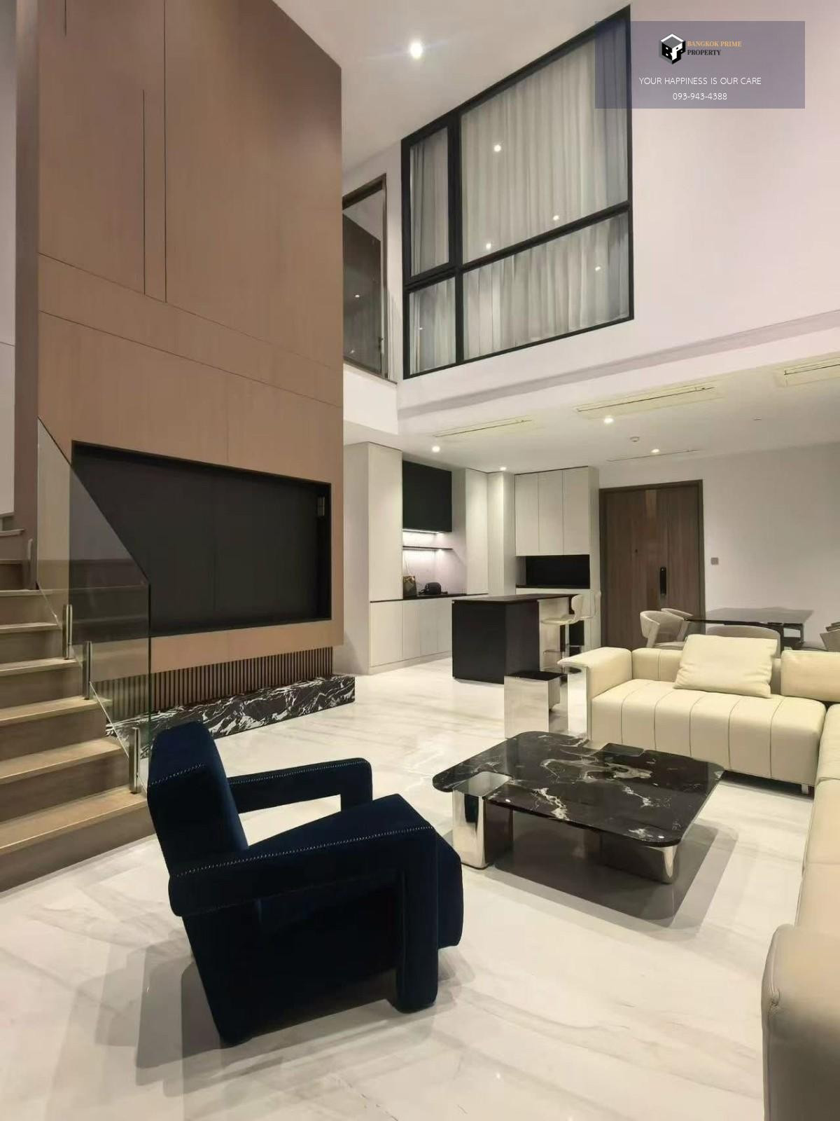 ขายคอนโดสาทร นราธิวาส : Supalai Icon Sathorn | Penhouse 2 ชั้น ห้องใหม่ ตกแต่งใหม่ #2026010613661