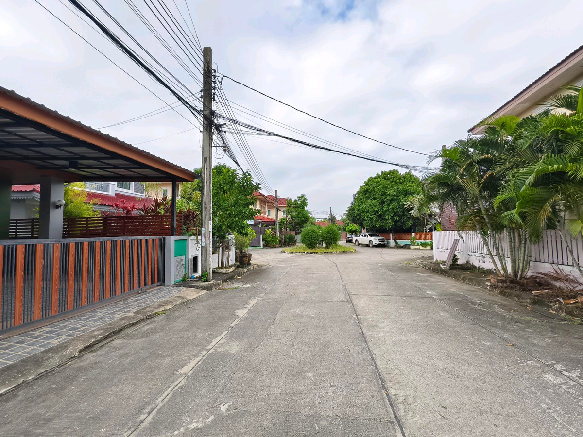 ขายบ้านมีนบุรี-ร่มเกล้า : บ้านนันททวี 4 รีสอร์ท ราคาถูกมาก 4 ห้องนอน 72.6 วา 