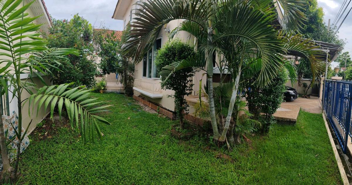 For RentHouseMin Buri, Romklao : Single house for rent, Perfect Park Suvarnabhumi, near Big C Romklao, just 4 minutes.