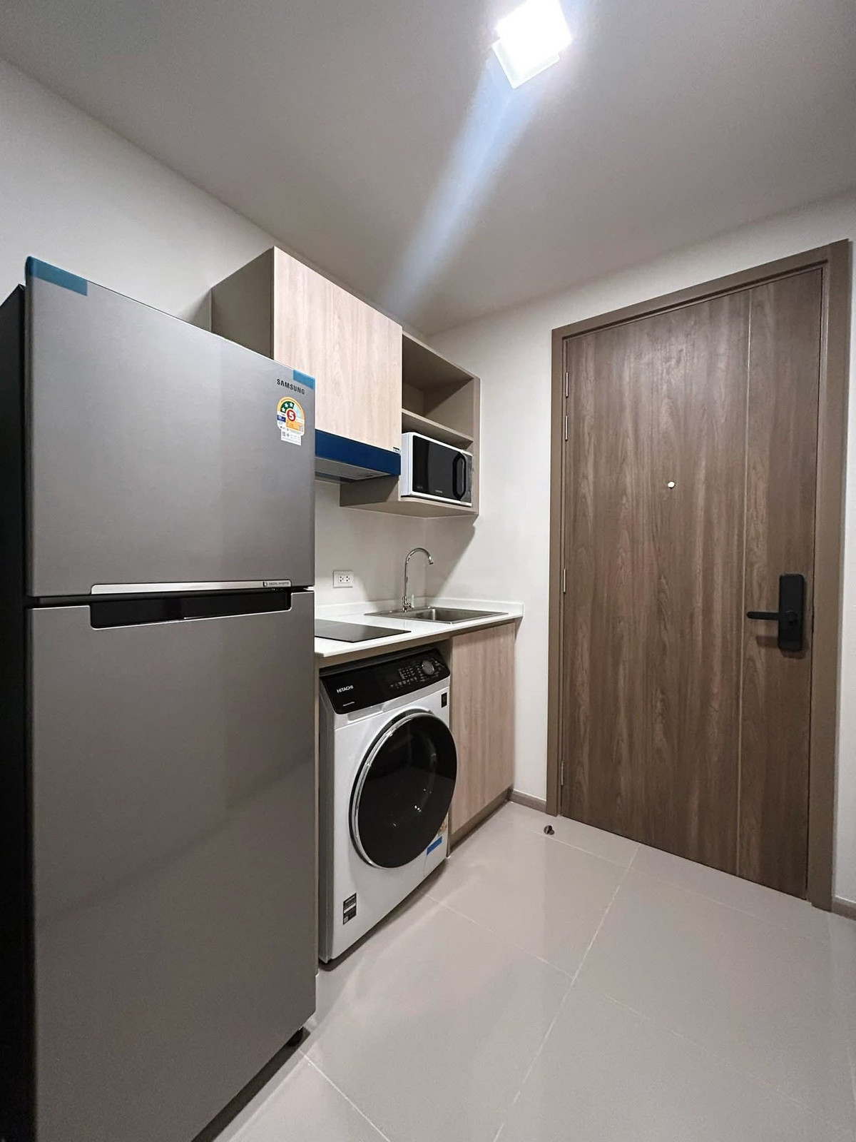 ให้เช่าคอนโดสมุทรปราการ สำโรง : ให้เช่าคอนโด The Muve Sukhumvit 107 เลี้ยงสัตว์ได้ 3 ตัว 2 ห้องนอน เฟอร์ฯ ครบ พร้อมอยู่