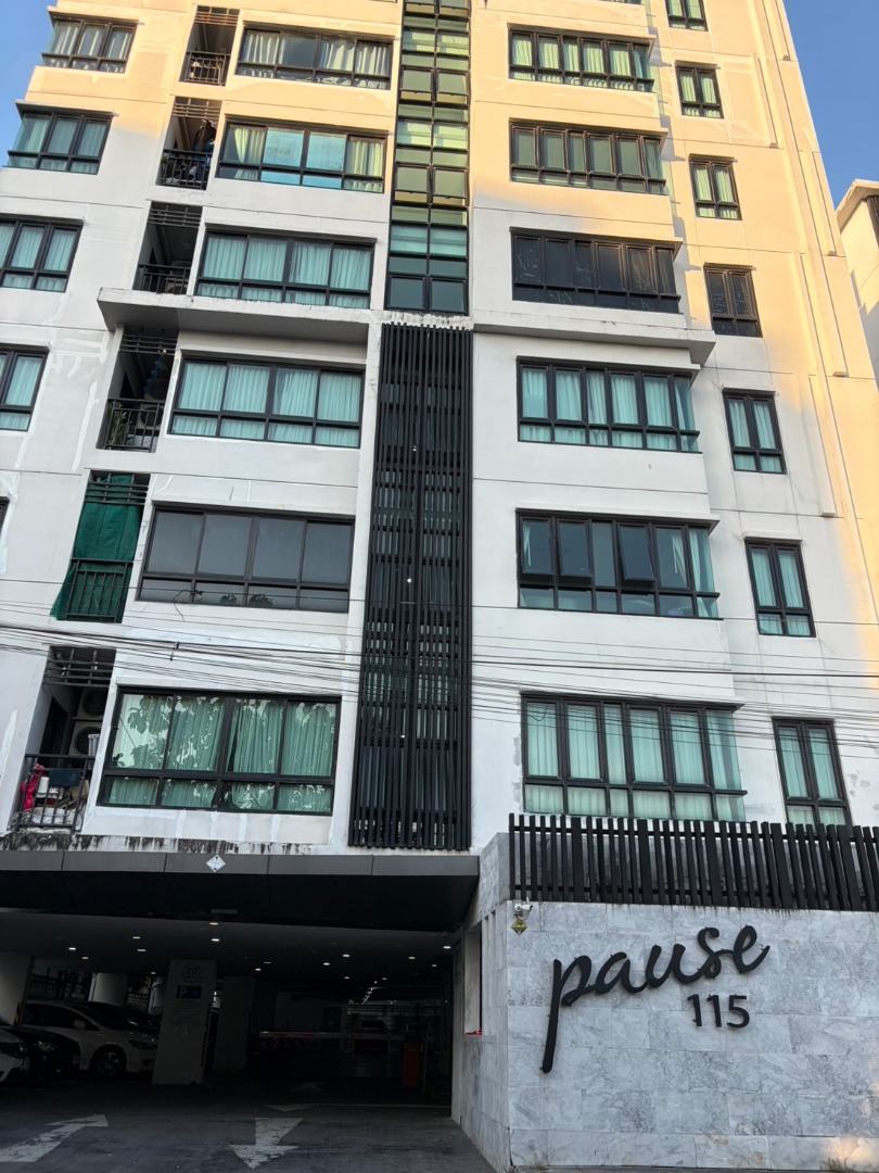 ให้เช่าคอนโดสมุทรปราการ สำโรง : 🔥ให้เช่าด่วน🔥Pause Sukhumvit 115 เฟอร์นิเจอร์ - เครื่องใช้ไฟฟ้าครบครัน พร้อมเข้าอยู่ เดินทางสะดวก ใกล้ BTS ปู่เจ้า❗