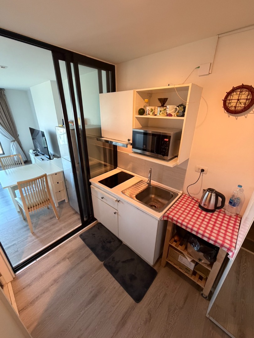 For RentCondoBangna, Bearing, Lasalle : 🔥For Rent Now🔥 Knightsbridge Bearing. Fully furnished and equipped, ready to move in. Convenient location, near BTS Bearing ❗