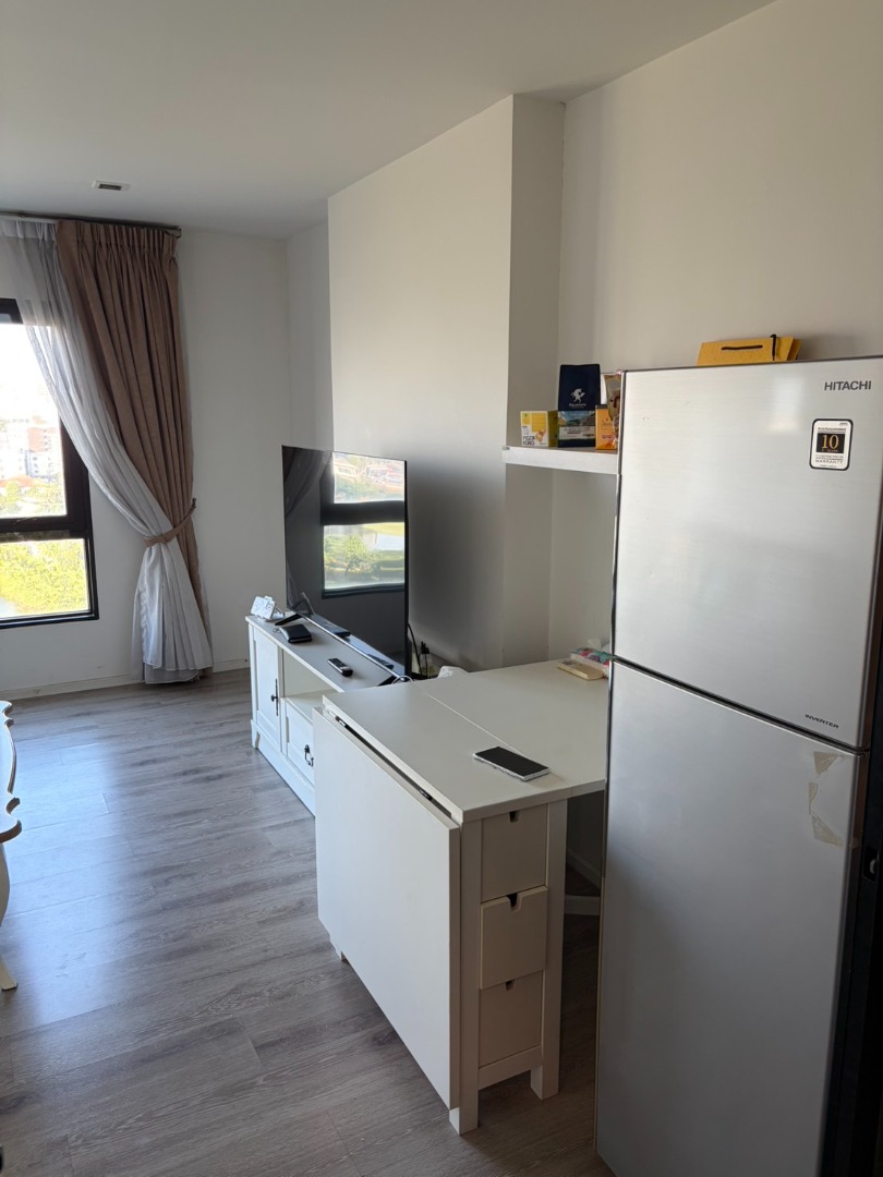 For RentCondoBangna, Bearing, Lasalle : 🔥For Rent Now🔥 Knightsbridge Bearing. Fully furnished and equipped, ready to move in. Convenient location, near BTS Bearing ❗