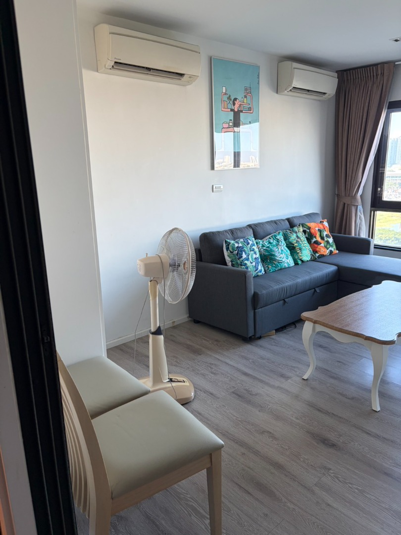 ให้เช่าคอนโดบางนา แบริ่ง ลาซาล : 🔥ให้เช่าด่วน🔥Knightsbridge Bearing เฟอร์นิเจอร์ - เครื่องใช้ไฟฟ้าครบ พร้อมเข้าอยู่ เดิมทางสะดวก ใกล้ BTS แบริ่ง ❗