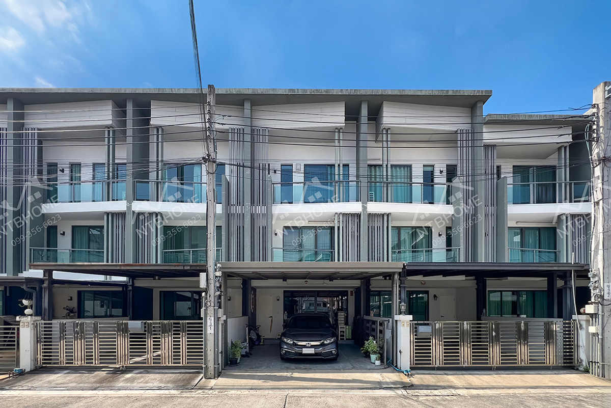 ขายทาวน์โฮมปิ่นเกล้า จรัญสนิทวงศ์ : ทาวน์โฮม 3 ชั้น เฌอคูณ สาทร-ราชพฤกษ์ ต่อเติมครบ ถนนเมนโครงการ ทำเลดีบนถนนสวนผัก ใกล้ทางด่วน