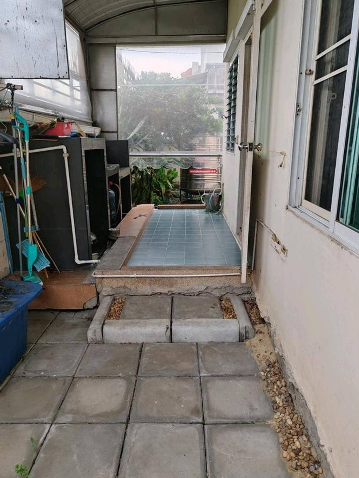 For RentHouseMin Buri, Romklao : Single house for rent, Perfect Park Suvarnabhumi, near Big C Romklao, just 4 minutes.