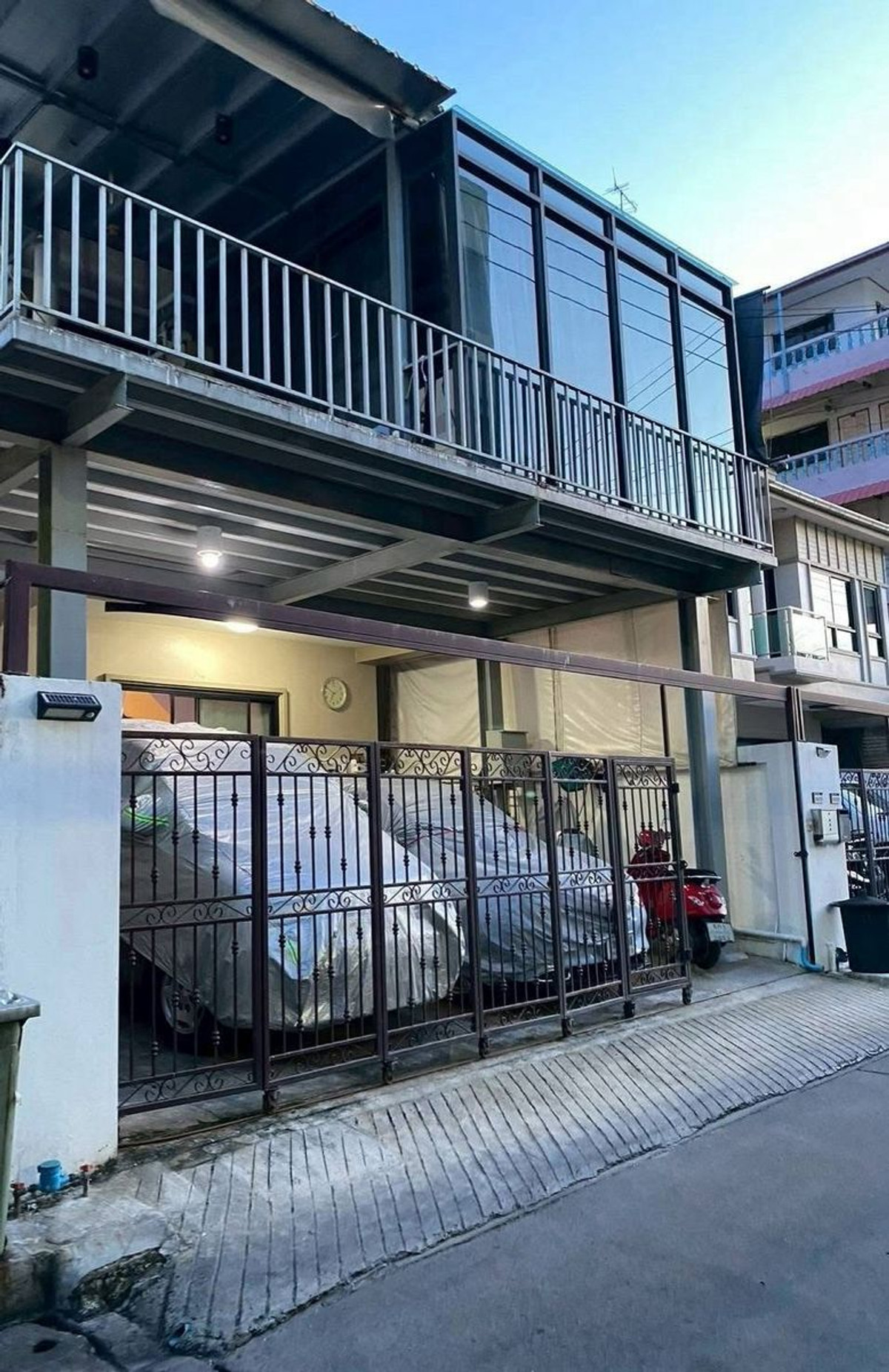 For RentTownhomeRatchadapisek, Huaikwang, Suttisan : A1291268 2-story townhouse for rent, Lat Phrao / Huai Khwang✨ House ready to move in. Fully furnished, community location, convenient travel ✨