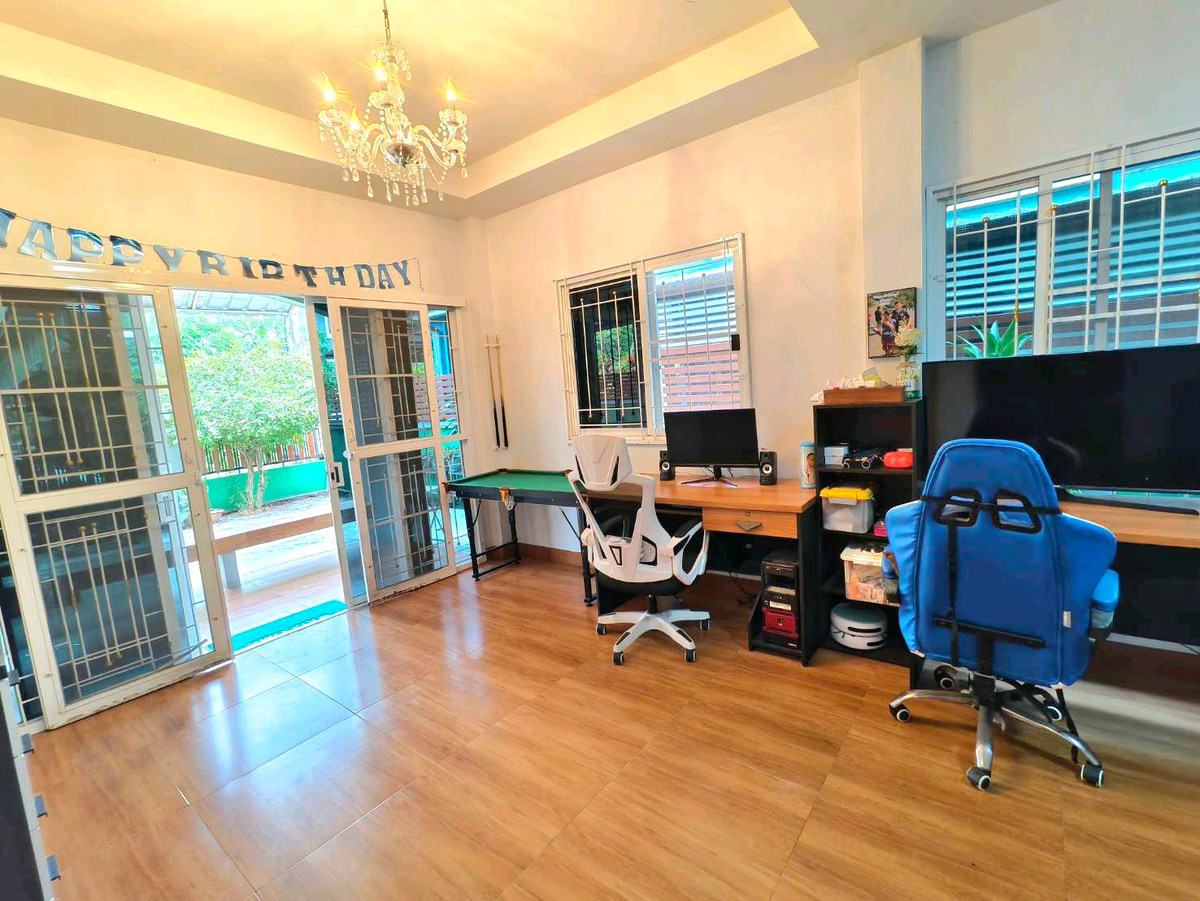 ขายบ้านมีนบุรี-ร่มเกล้า : บ้านนันททวี 4 รีสอร์ท ราคาถูกมาก 4 ห้องนอน 72.6 วา 