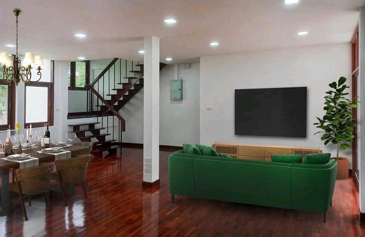 ให้เช่าบ้านลาดพร้าว เซ็นทรัลลาดพร้าว : ให้เช่าบ้านเดี่ยว2ชั้น  6 ห้องนอน 7 ห้องน้ำ แอร์ 8 ตัว แบ่งโซนอยู่อาศัยและทำงาน ทำเลจตุจักร ใกล้เซนทรัลลาดพร้าว