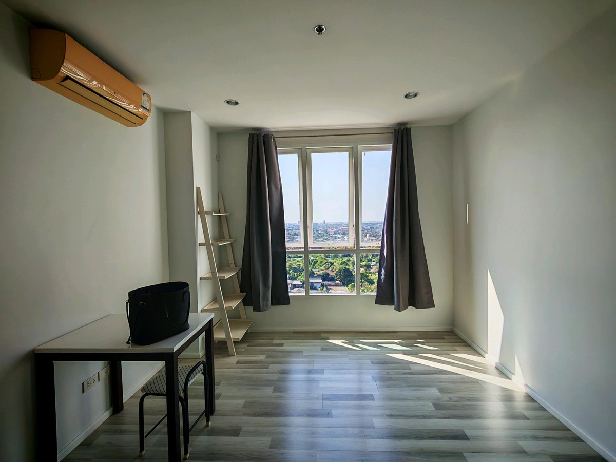 ขายคอนโดท่าพระ ตลาดพลู วุฒากาศ : 2นอน1น้ำ 50ตรม ห้องหัวมุม ลมดีมาก 