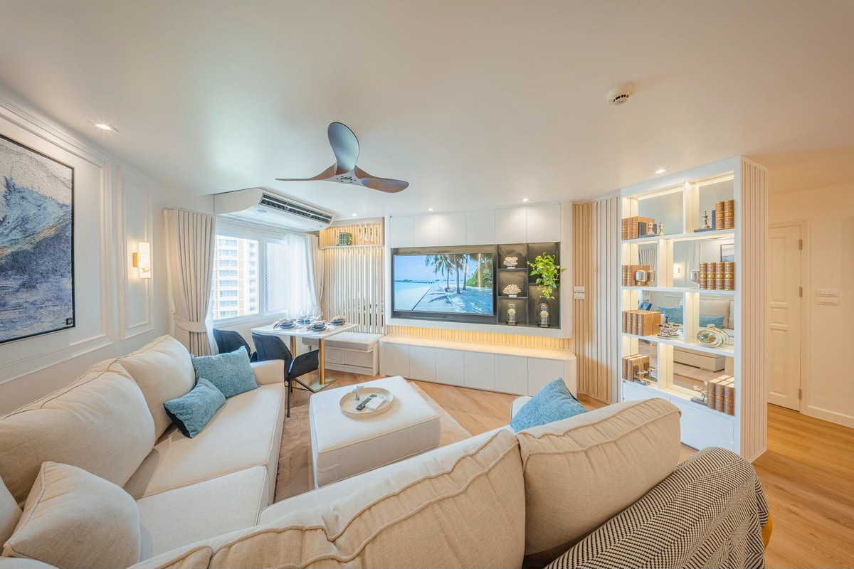 ให้เช่าคอนโดพระราม 3 สาธุประดิษฐ์ : 🍁🦑 Fortune condo 🦑🍁 2 Beds 2 Baths, Rental 60,000  Baht 